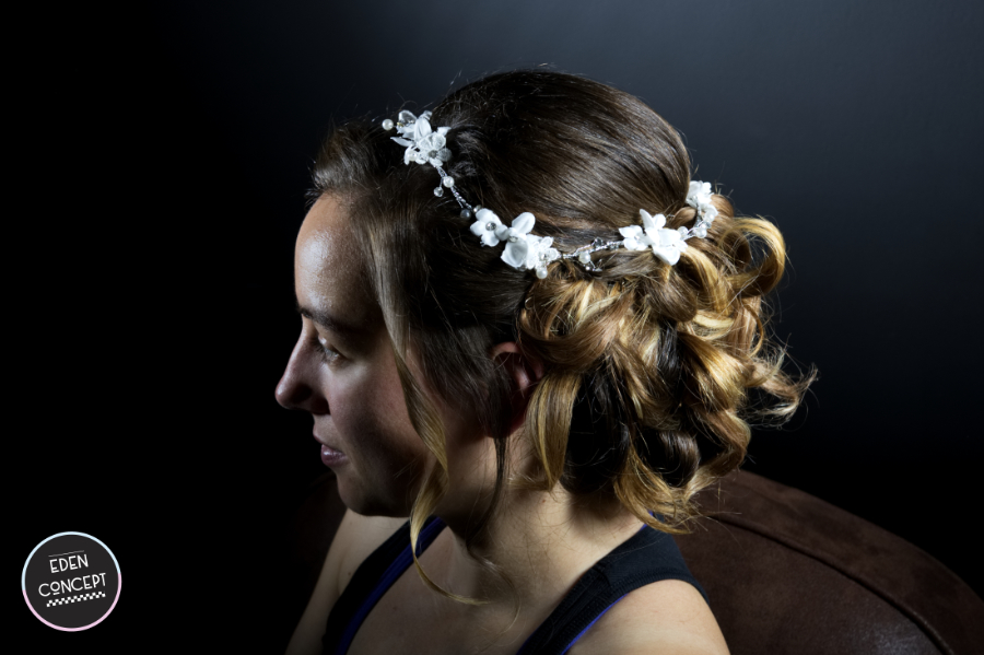 coiffure mariée wedding mariage Cérémonie Événement soirée ^personnalisée bohème chic rock EDEN Concept Rillieux la pape LYON Caluire Rhone Alpes Vancia